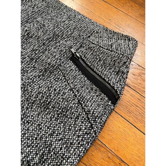 FOREVER 21 Black/White Speckled Wool Pencil Skirt sz XS - Picture 2 of 11